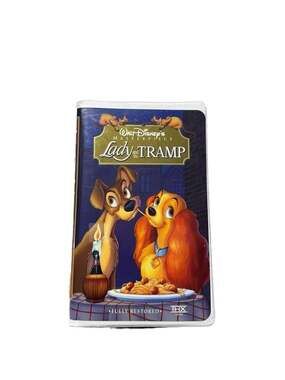 Walt Disney's Masterpiece Lady and the Tramp VHS (1998, Fully Restored